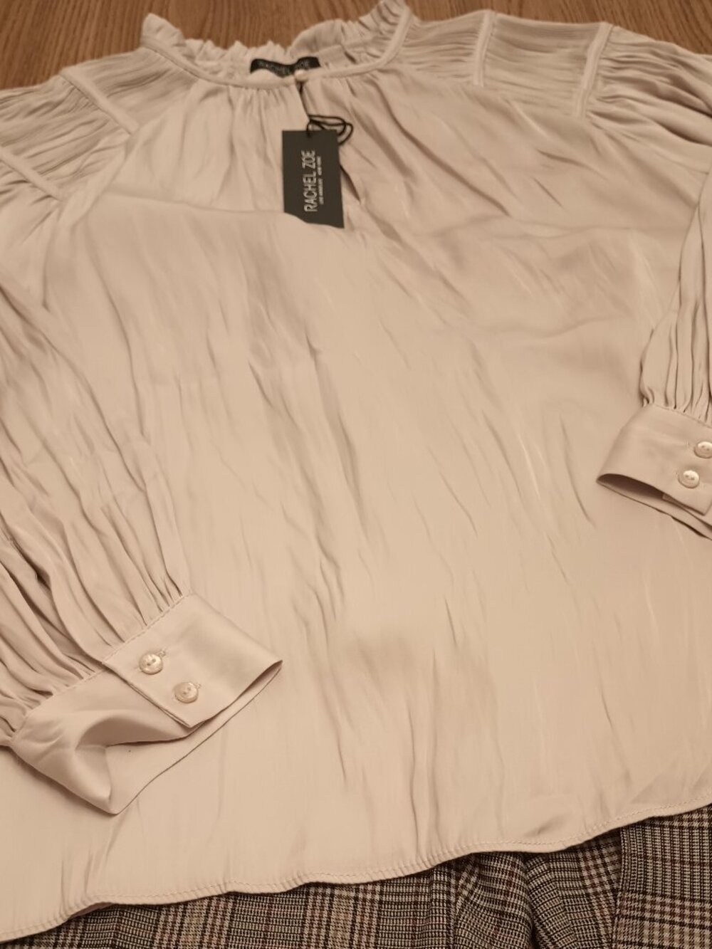 Rachel Zoe Size XL Cream Top (NWT)